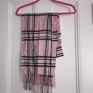 Pink scarf